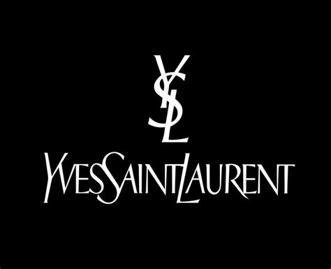 NIB Saint Laurent YSL Black White Logo Rive Droite Limited 